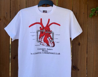 Vintage 90’s Memorial Heart Institute Ormond Beach, Florida single stitch T-shirt size Large by Best Fruit of the Loom.