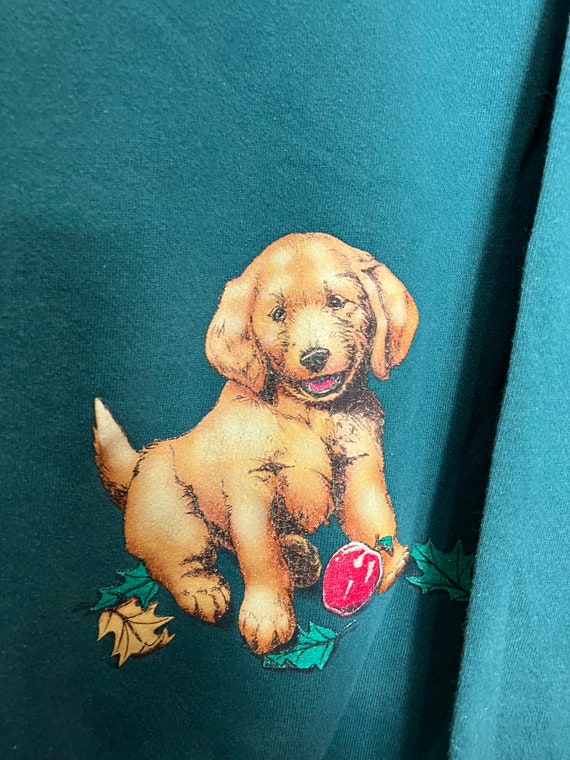 90s vintage Pets sweatshirt by Gopher size PL for… - image 6