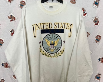 90s vintage US Army sweatshirt size XXL