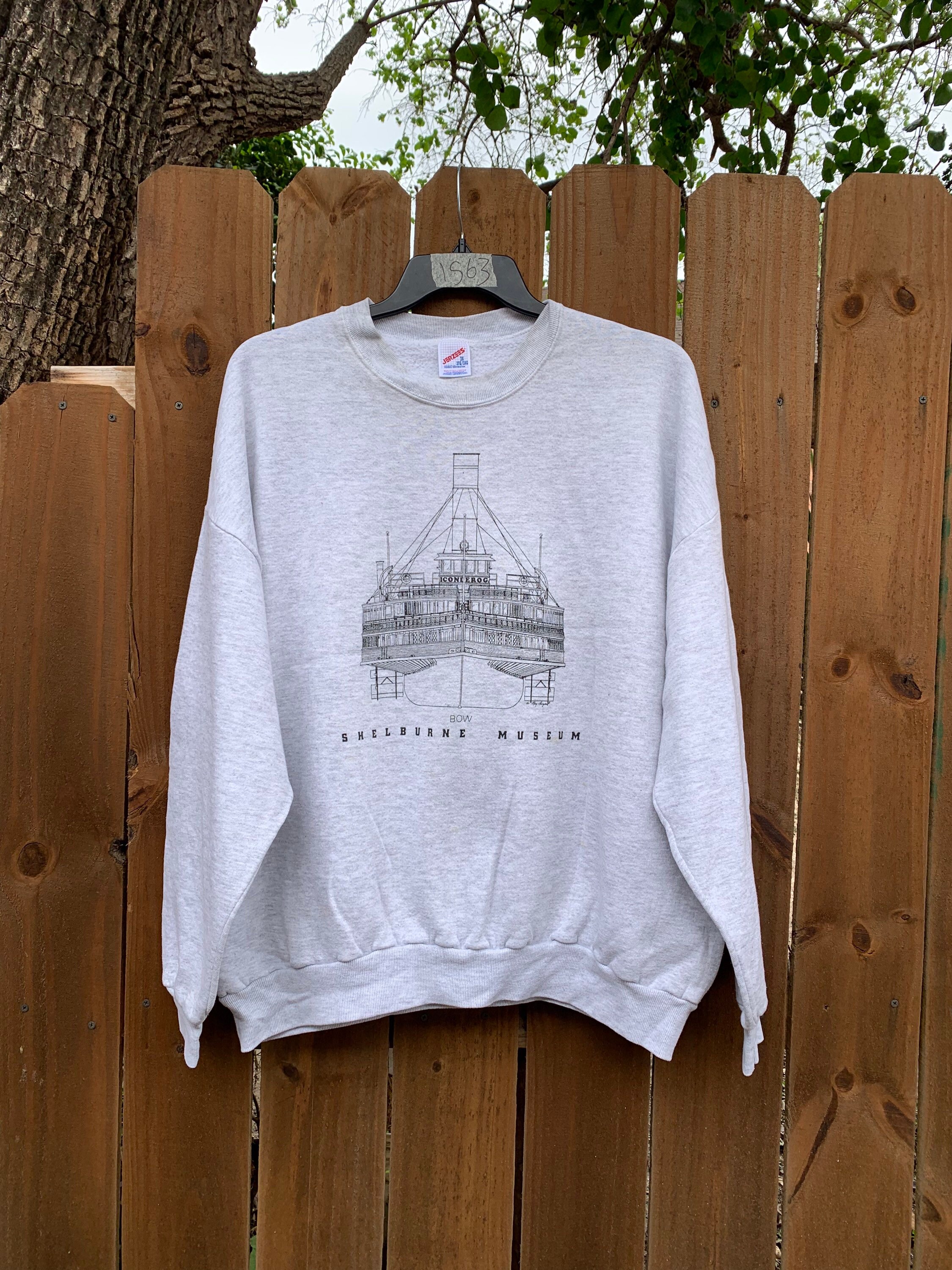 90's Vintage Shelburne Museum Vermont Stern Ticonderoga