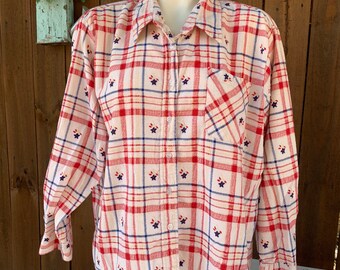 Chemise Habillée Rouge Homme Haband - Taille L, Occasion En Très Bon état - Style Boutonnée Classique