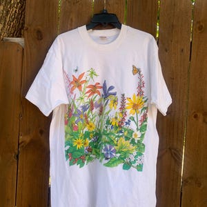 1992 Vintage “beautiful Garden” by Joice Reed Art Harlequin N. G.