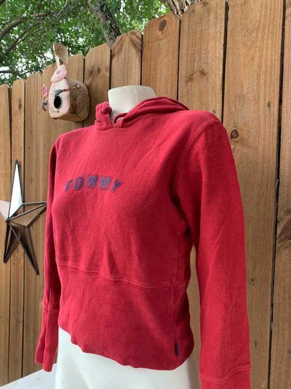 Y2K Vintage Tommy Hilfiger lightweight hoodie siz… - image 2