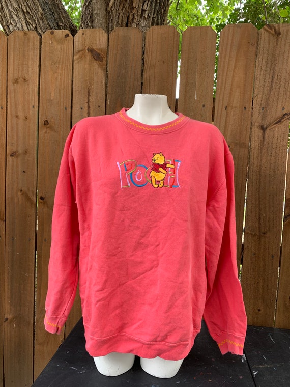 90’s Vintage Winnie The Pooh embroidered sweatshir