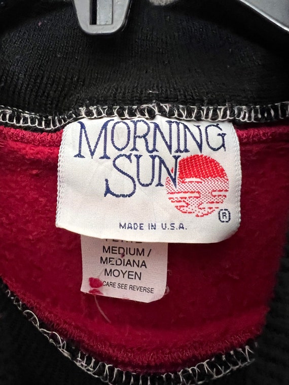 90s Vintage grandma sweatshirt by Morning Sun siz… - image 5