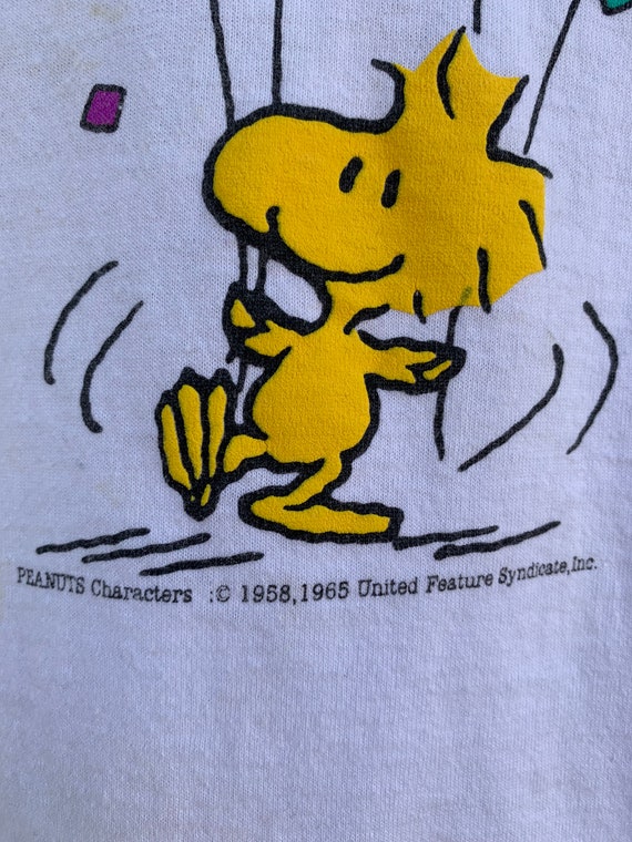 60s Vintage what a Mom Snoopy & Woodstock T-shirt Size XL by 