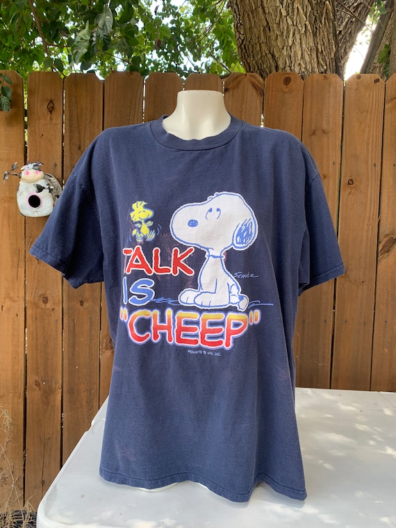 Y2K Vintage “Talk is “Cheep” Peanuts Snoopy Schulz