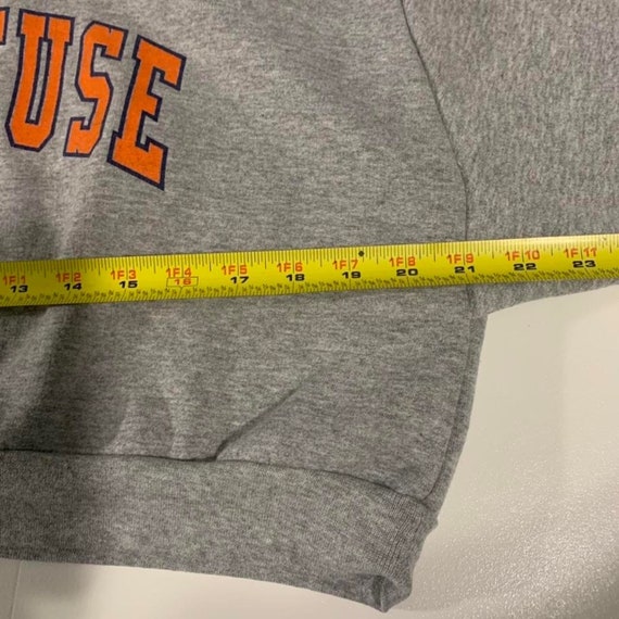 Vintage Syracuse crop hoodie size Medium. - image 3