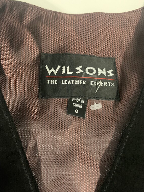 Vintage Wilson’s  Leather suede leather men’s ves… - image 3