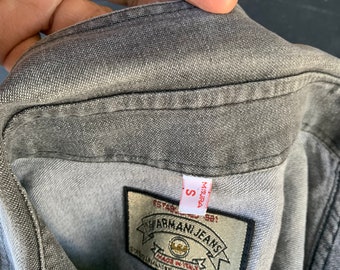 giorgio armani 90s vintage デニムパーカー 90's ARMANI JEANS M65パーカー - Fresh Service NECESSARY or