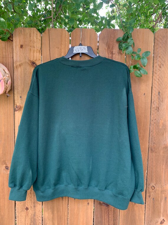 90’s Vintage Christmas sweatshirt size 3X, Baxter… - image 4