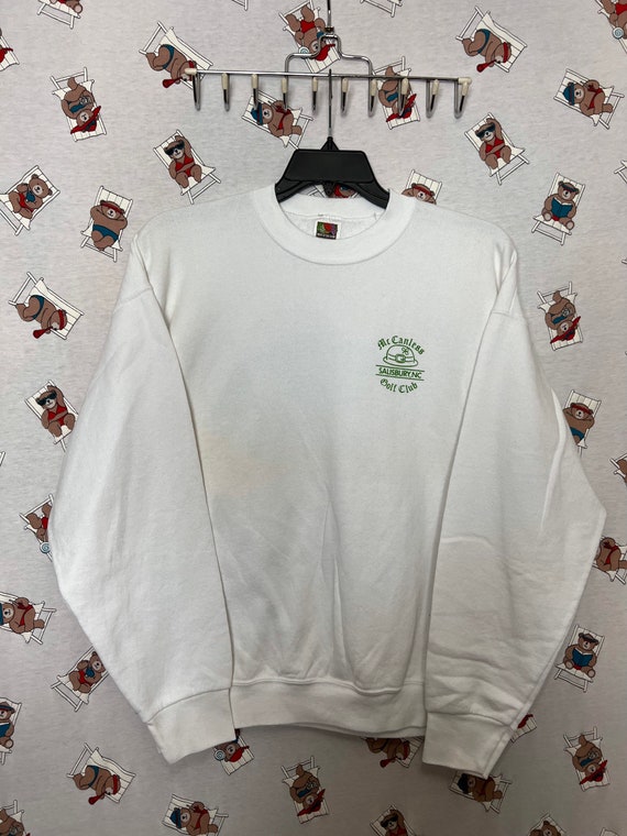 90s vintage Mr. Canless Golf Club sweatshirt size… - image 1