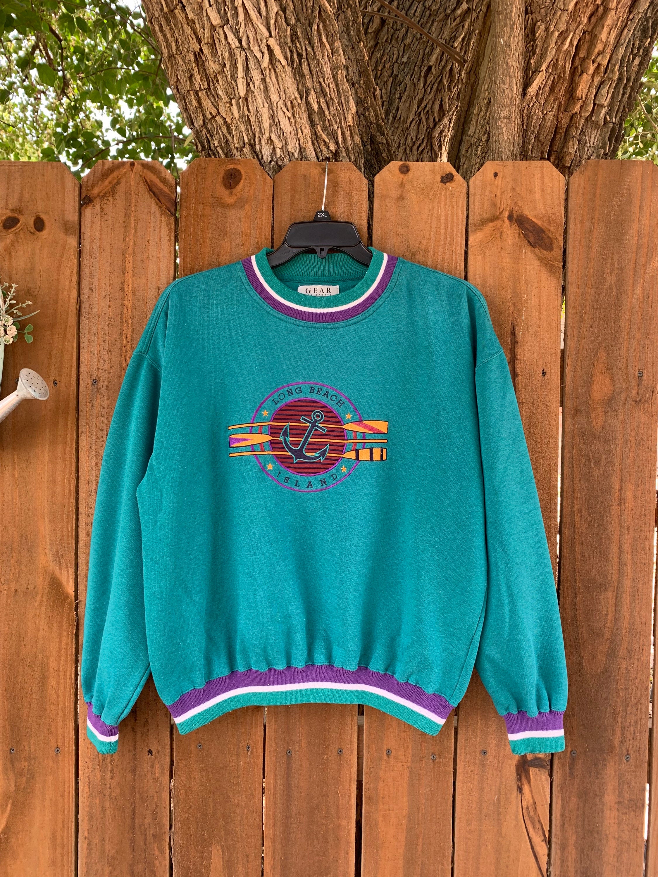 Vintage 90's Long Beach Island Crewneck Pullover Sweatshirt Vintage 90's Long Beach Island Crewneck Pullover Sweatshirt
