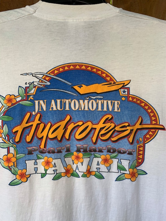 Vintage 90’s Hawaii Hydrofest Pearl Harbor T-shir… - image 2