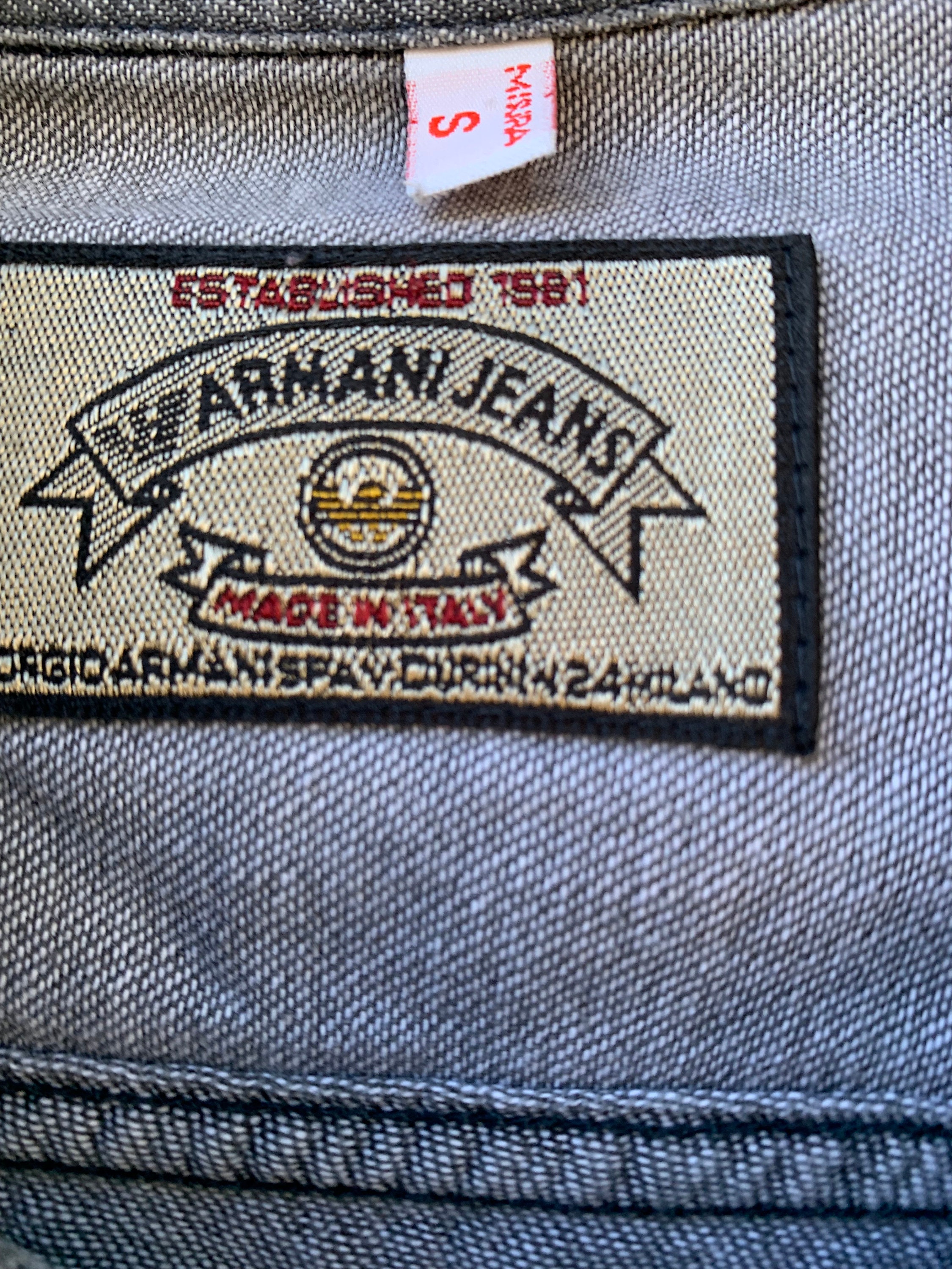 giorgio armani 90s vintage デニムパーカー 90's ARMANI JEANS M65パーカー - Fresh Service NECESSARY or
