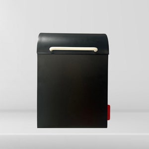 Wall Mounted Mailbox | Metal Mailbox | Modern Mailbox | Colorful Mailbox | Black Mailbox | Contemporary Mailbox | New Home Owner