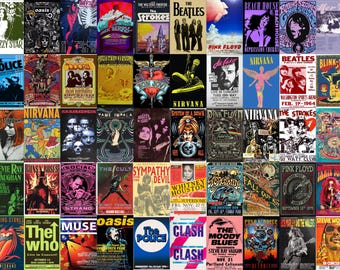 CLASSIC　ROCK POSTERS Classic Rock Posters: Loren, Dennis, Farren, Mick