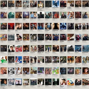750 minimalistische filmposters | Esthetische filmcollage | Filmafdrukken | Woonkamerafdrukken | Filmdecor | Film kunst aan de muur | Muurposter