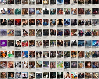 750 Minimalist Movie Posters | Aesthetic Movie Collage | Movie Prints | Living Room Prints | Movie Decor | Movie Wall Art | Wall Poster