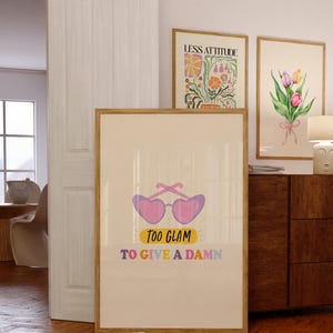 Cute Retro Wall Art, Digital Download, Wall Decor, Downloadable Print, Printable Art, Retro Poster, Printable art, Dorm Decor, Trendy Print