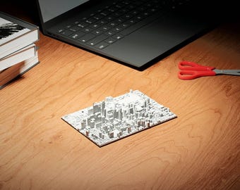 Philadelphia, Pennsylvania - 3D Printed City Map - Home Decor - Desktop Map - Housewarming Gift