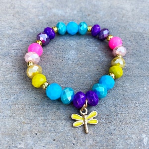 Girls Dragonfly Bracelet