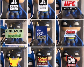 Adesivi sostitutivi esclusivi per PSP, UFC, Amazon, My Geek Box, Marvel e Zapp. Rinnova, sostituisci o rendi esclusiva la tua collezione.