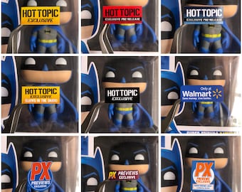 Sticker Exclusivo Hot Topic, Walmarte y PX. Renueva, reemplaza o vuelve exclusivos tu colección de Funko Pop.