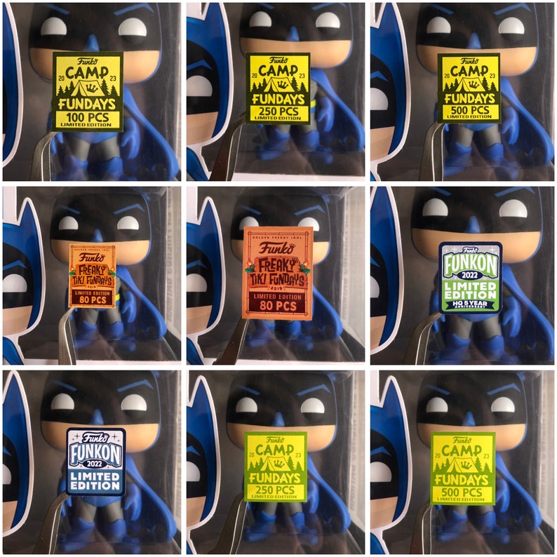 Exclusive Fundays and Funkon Replacement Stickers. Renew, Replace, or ...
