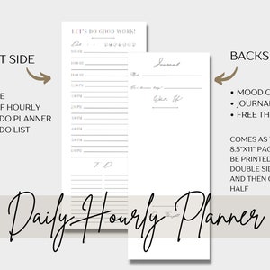 Printable Entrepreneur's Weekly Planner | Small Business Daily Planner ...