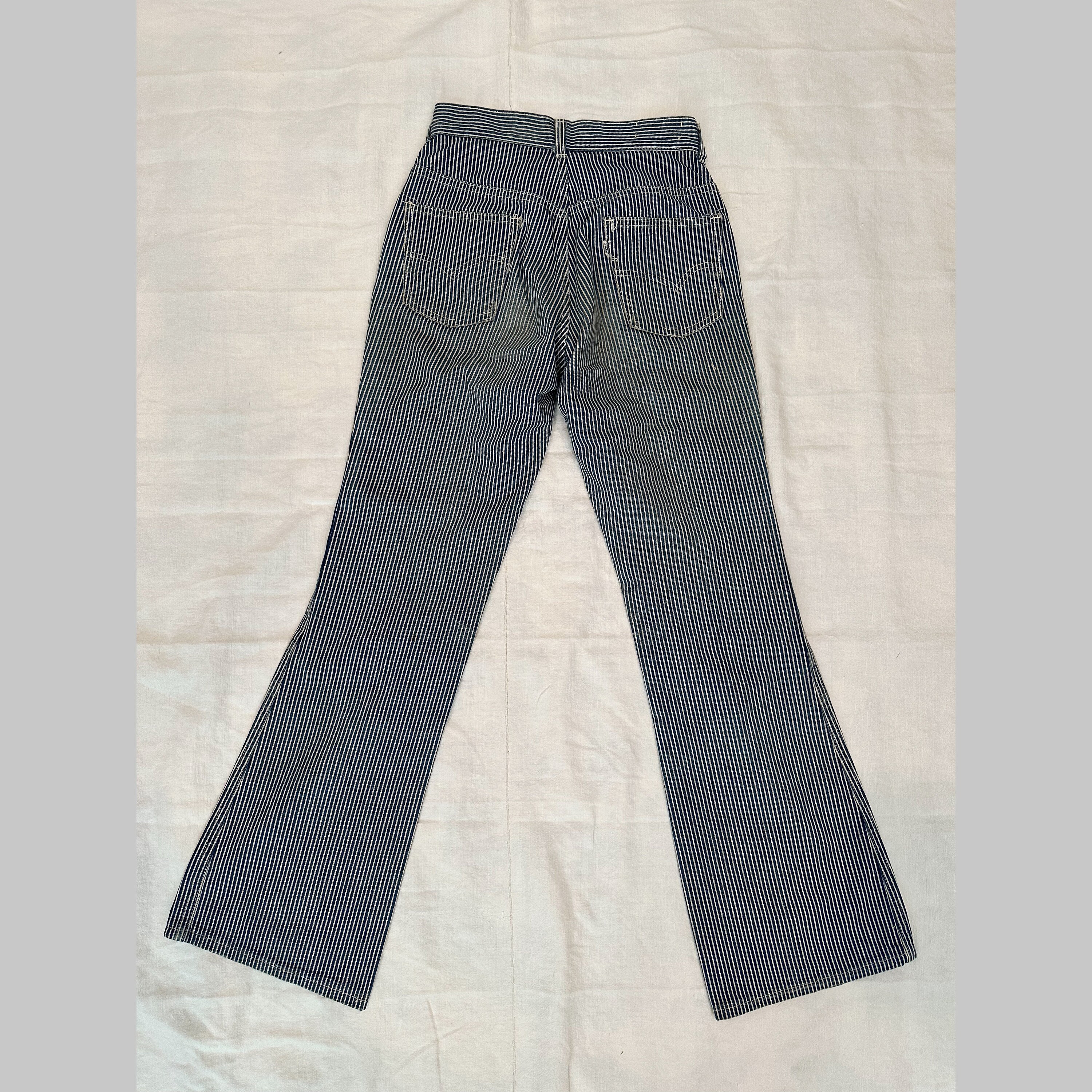 VINTAGE】10〜30s SolideBackle Stripe Pant-eastgate.mk