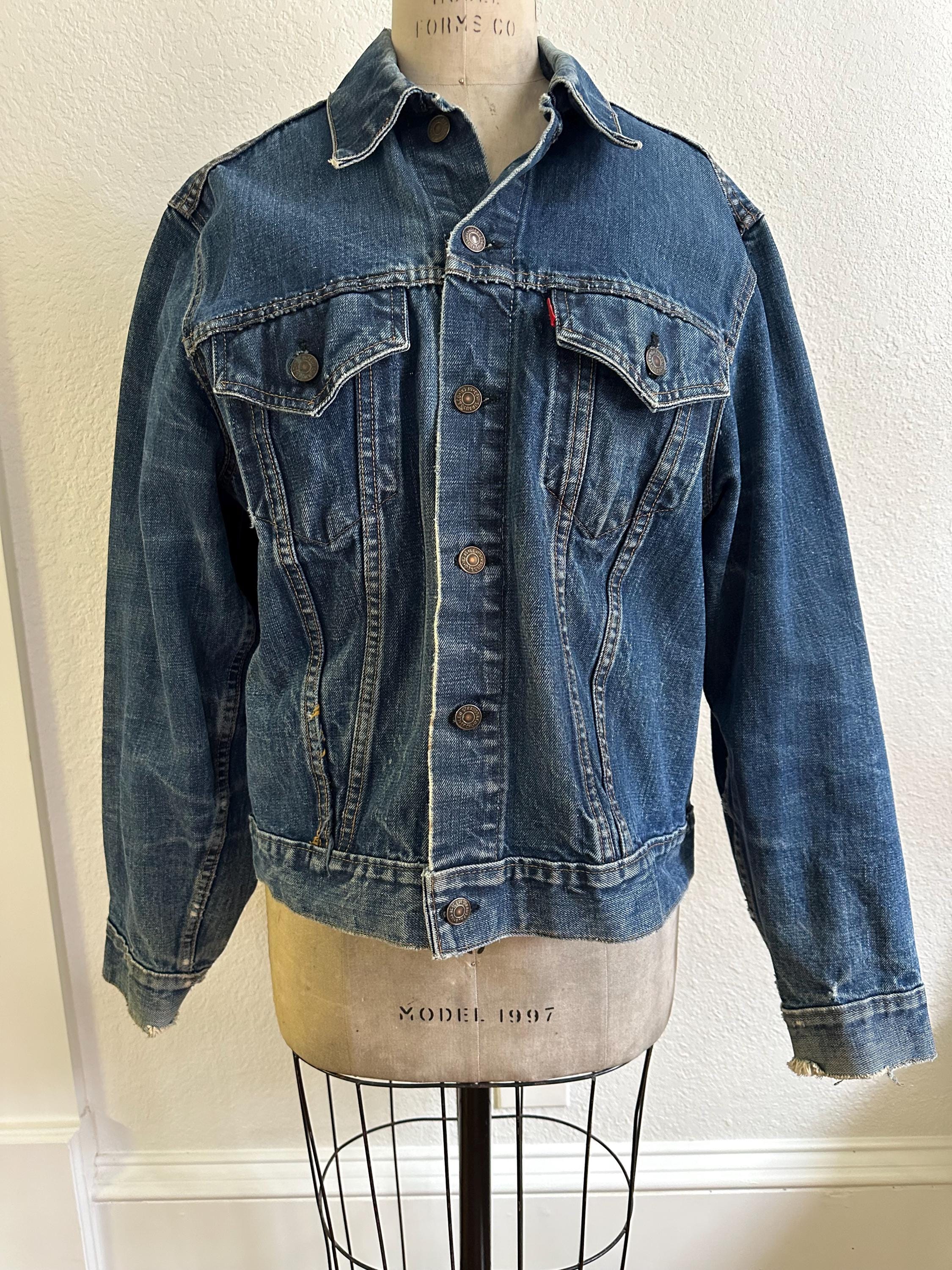 2 Pocket Levi Jacket - Etsy