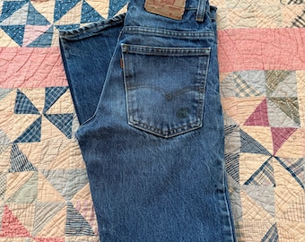 Levi's 519 Orange Tab vintage de los años 80, EE. UU.