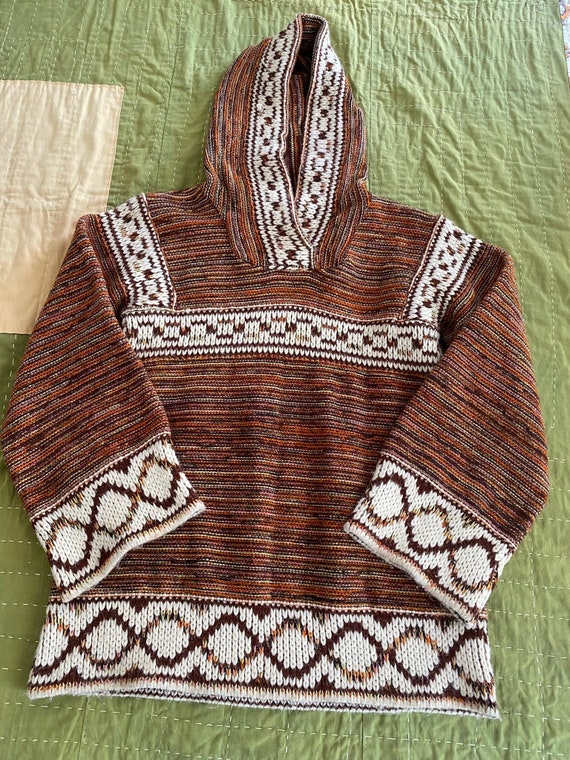 Amazing Vintage Hooded Sweater