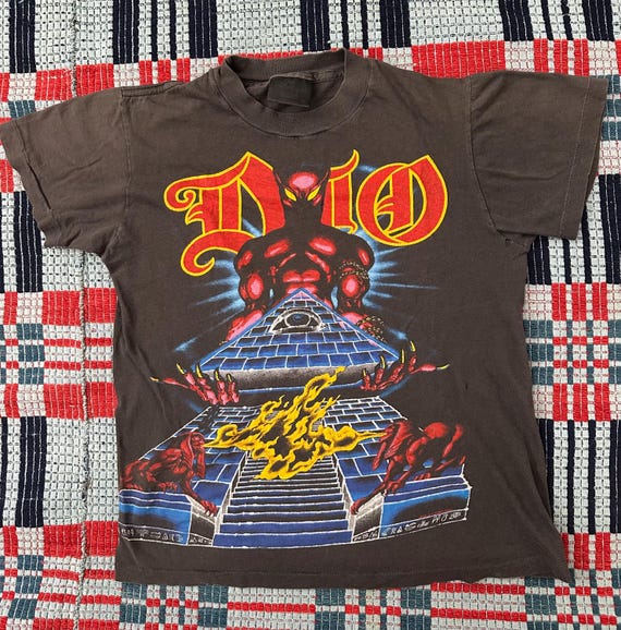 1984 DIO「ラスト・イン・ライン」Tシャツ - Etsy 日本