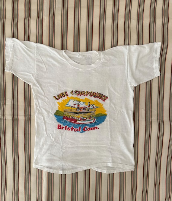 1960s Lake Compounce Tee, Bristol Connecticut Souvenir