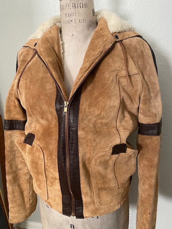 suede bomber jacket - Gem