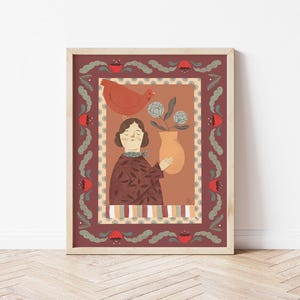 DECORAZIONE MURALE - poster donna