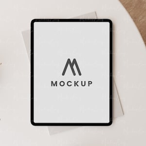iPad Screen Mockup, Digital Device Mockup, Styled iPad Mockup, Branding Mockup, Minimal Laptop Mockup, Macbook Mockup, Notebook Mockup
