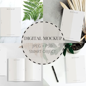Journal Cover Mockup Bundle, Hardcover Journal Mockup Bundle, Book Mockup, Notebook Mockup, Planner Mockup, Simple Book Cover Template