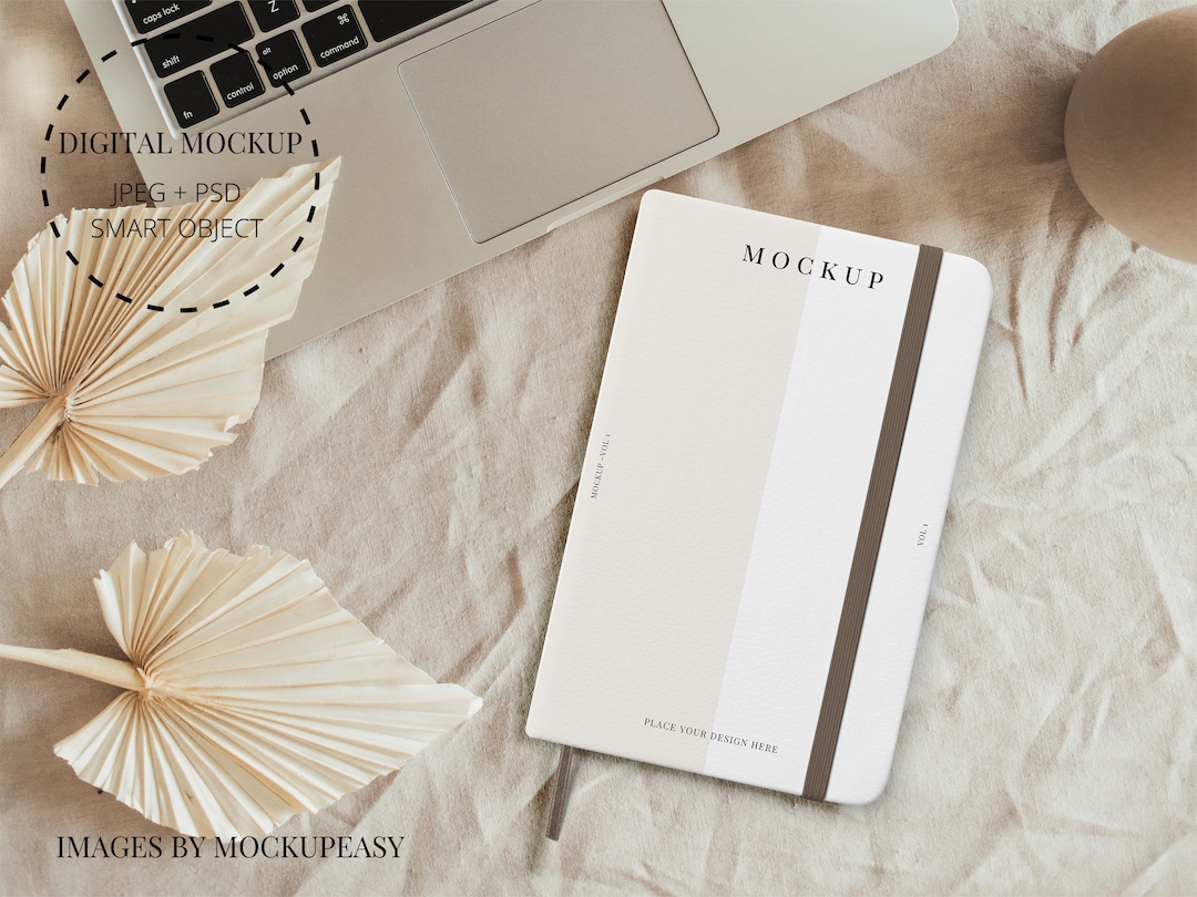 Planner Cover Mockup, Hardcover Journal Mockup, Book Mockup, Notebook Mockup, Journal Template