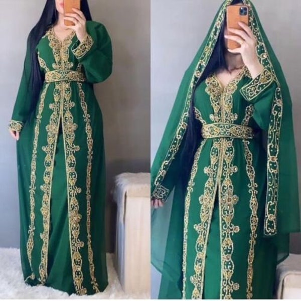 VERKOOP Afrikaanse Kleding Bruidsmeisje Modern Elegant Dubai Marokkaanse Kaftan Arabische feestkleding Strand kaftan Formele Vrouwen Trouwjurken