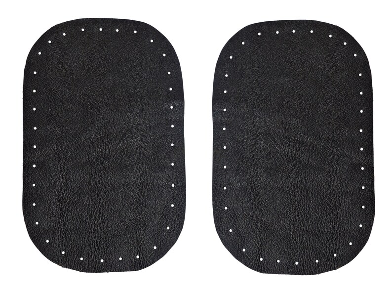 Pair of Real Leather Elbow Patches / Genuine Leather Patches / Pre
