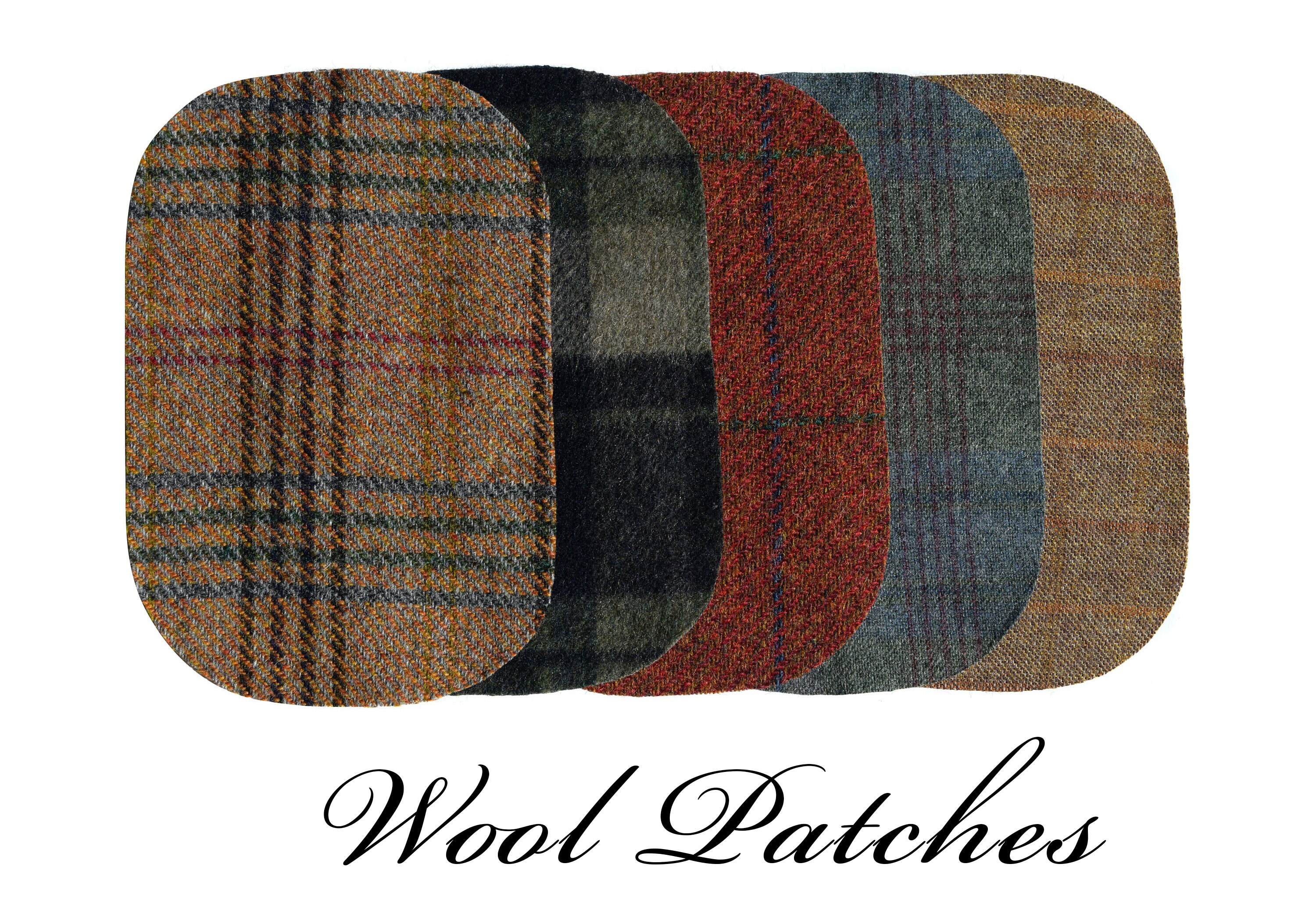 Pair of Wool Elbow Patches for Sweater / Wool Elbow Patches / Etsy