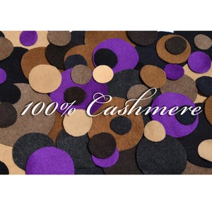 Circles Patches for Sweater / 100% Cashmere / Sweater Patches / Hole Sew Repair / Mend Sweater / Sew On DIY Brooch / Applique Patches