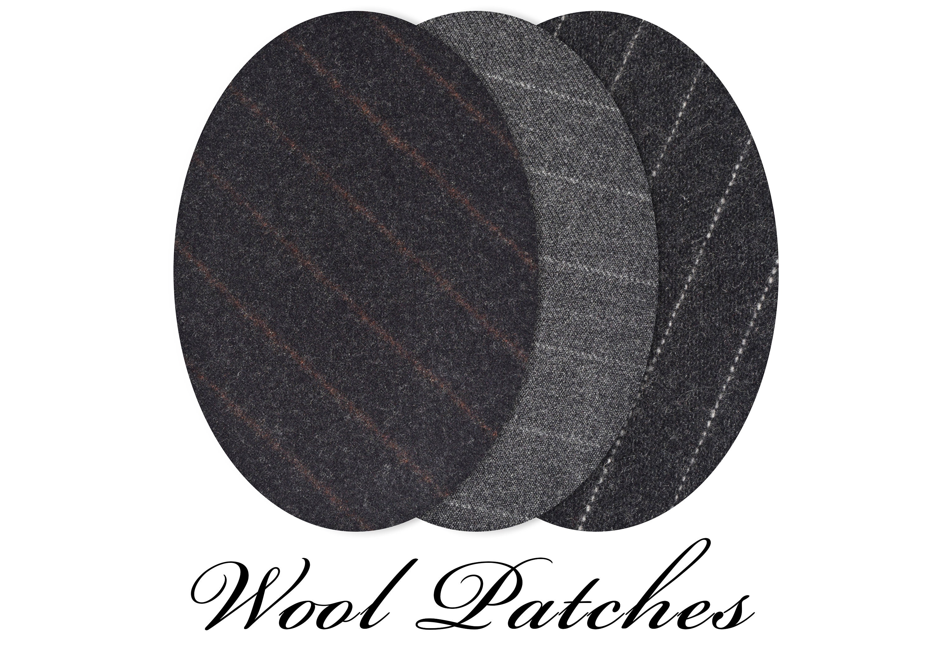 Striped sweater with elbow patches clearance