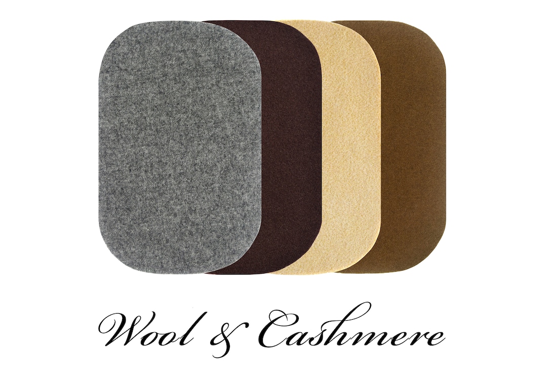 Wool & Cashmere / Elbow Patches for Sweater / Pair of Elbow Etsy