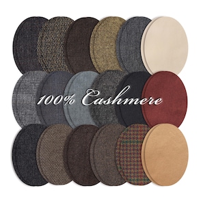 Coudières 100 % cachemire : Paire de réparation pour pulls en cachemire à coudre