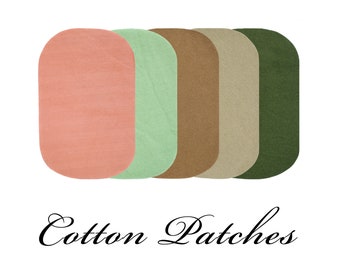 Paire de patchs de coude en coton / Patchs de coude en coton / C15