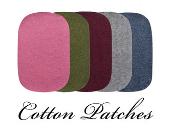Paire de coudières en coton / Coudières en coton / Coudières en tricot / CS
